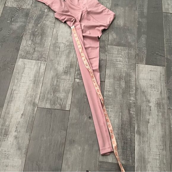 American Eagle pink high rise full length leggings tights size xs - Picture 8 of 10
